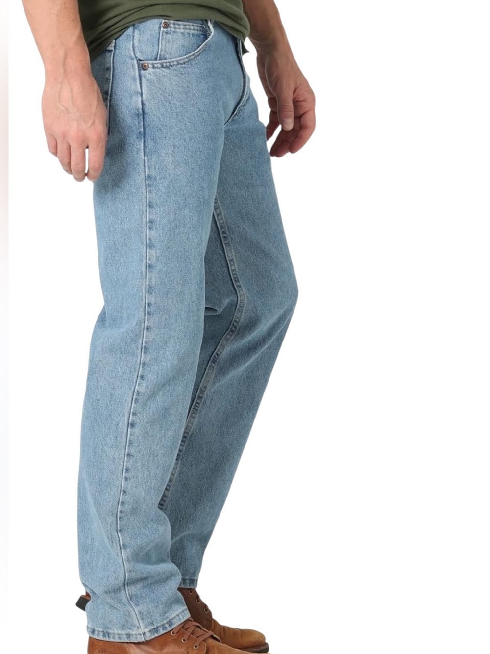 Wrangler Authentics Men's Classic 5-pocket Regular Fit Cotton Blue Jean 34”x29”